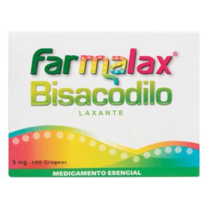 Farmalax Bisacodilo 5 Mg 100 Capsulas