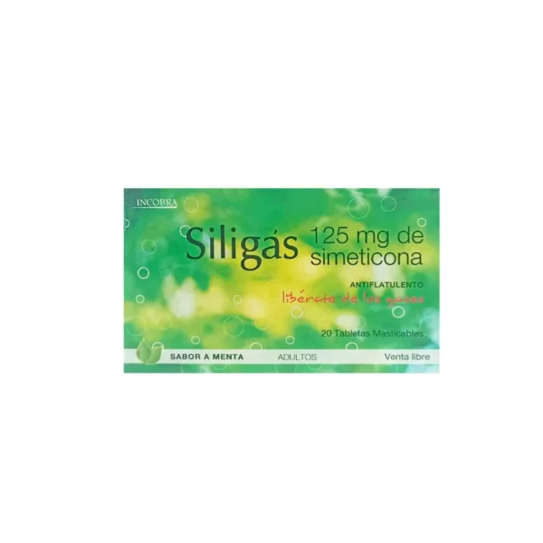 Siligas Mast Sabor Menta 20 Tbs