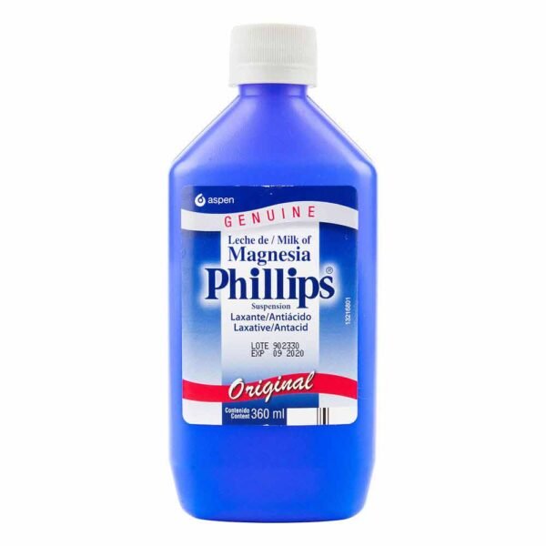Leche De Magnesia Phillips 360 Ml