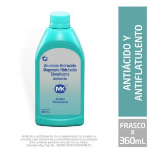 Hidroxido Aluminio Simeticona 360 Ml Mk
