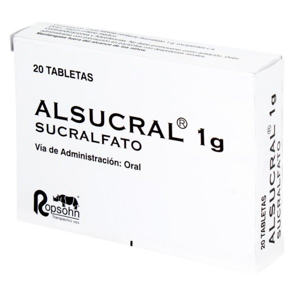 Alsucral 1 Gr 20 Tabletas