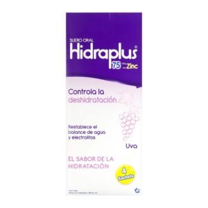 Hidraplus 75 Zinc Uva Bol.100ml 4und