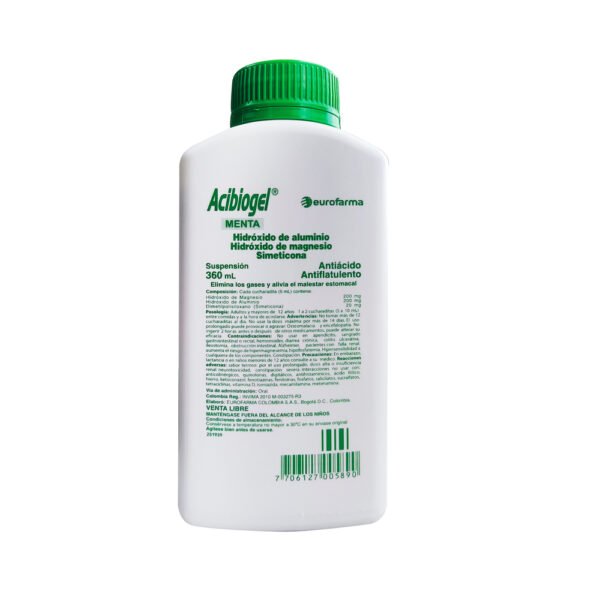 Acibiogel Hidroxido Aluminio 360 Ml
