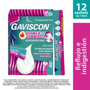Gaviscon D.Accion Pg10 Ll12 Cjs X 12 Sbs