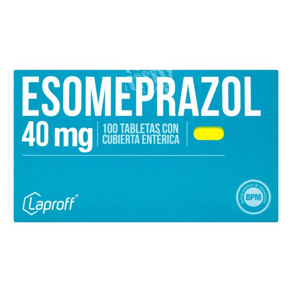 Esomeprazol 40 Mg 100 Tabletas Lp