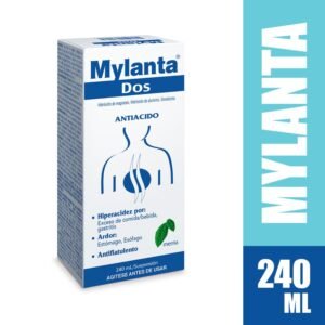 Mylanta Dos Menta Liquida 240 Ml