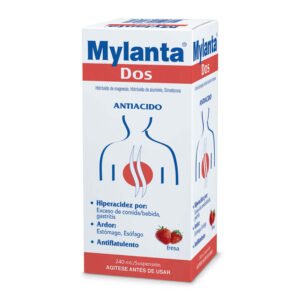 Mylanta Dos Fresa 240 Ml
