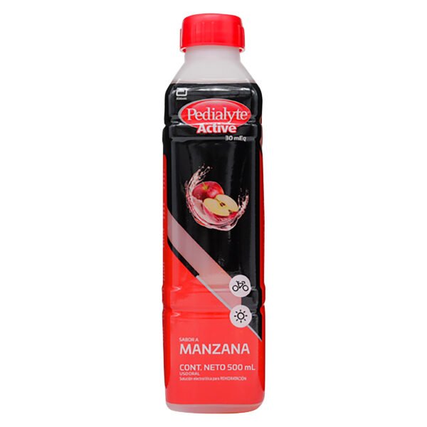 Pedialyte Con Zinc 30 Manzana 500 Ml