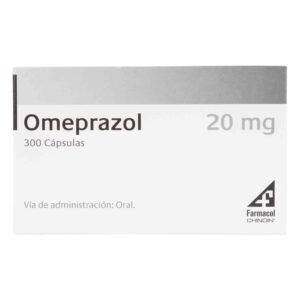 Omeprazol 20 Mg 300 Capsulas