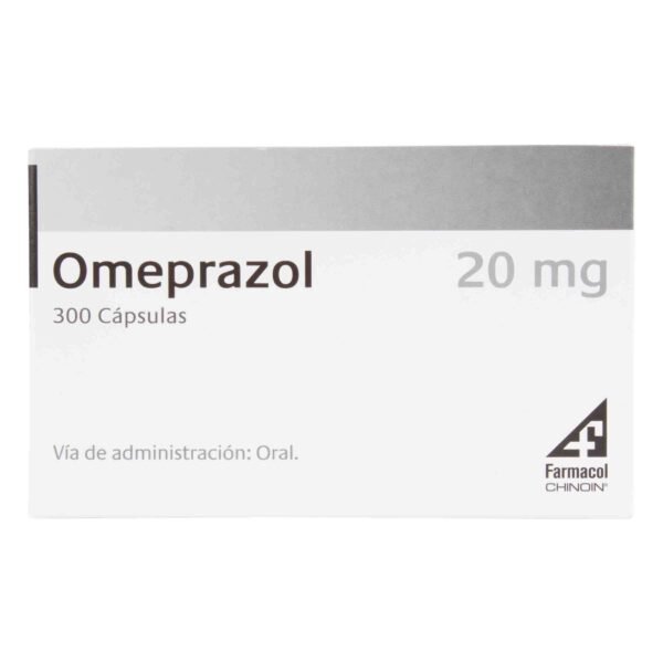 Omeprazol 20 Mg 300 Capsulas