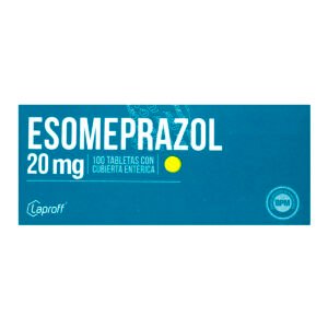 Esomeprazol 20 Mg 100 Tbs