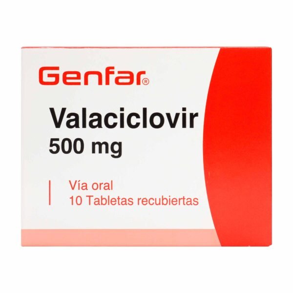 Valaciclovir 500mg 10 Tbs Rec Gf
