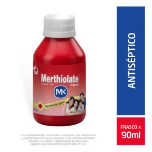 Merthiolate Rojo Tecnoquimicas 90 Ml