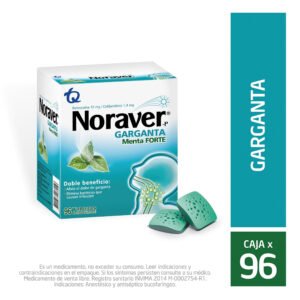 Noraver Menta 96 Pastillas