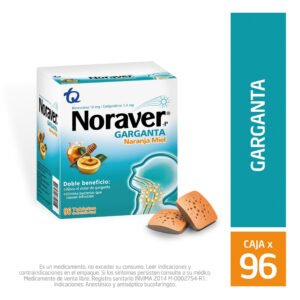 Noraver Naranja Miel 96 Pastillas