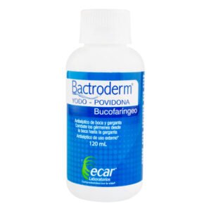 Bactroderm Yodopovidona Bucofarin.120 Ml