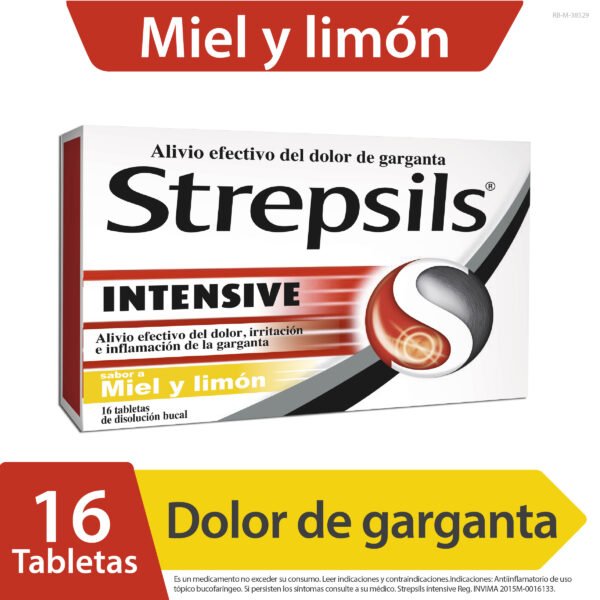 Strepsils Intensive 8.75mg 16 Tbs