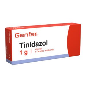 Tinidazol 1 Gr 4 Tabletas Gf