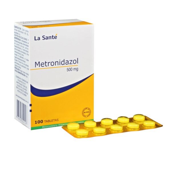 Metronidazol 500 Mg 100 Tabletas Ls