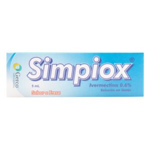 Simpiox 0.6%  Ivermectina Gotas 5 Ml