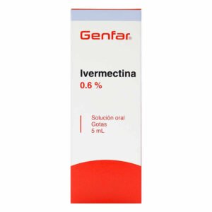 Ivermectina 0.6% Solucion Oral 5 Ml Gf