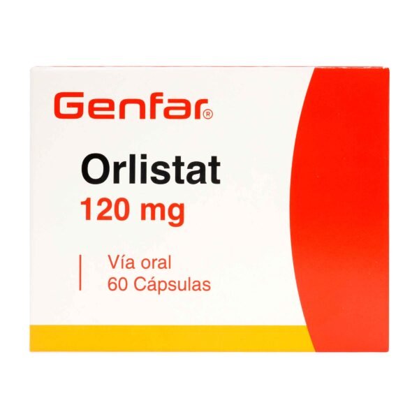 Orlistat 120 Mg 60 Capsulas Gf