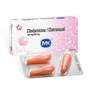 Clindamicina Clotrimazol 3 Ovulos Mk
