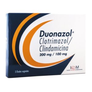 Duonazol 200/100 Mg 3 Ovulos Vagina Icom