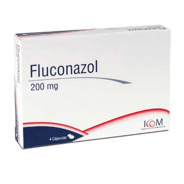 Fluconazol 200mg 4 Cap Icom