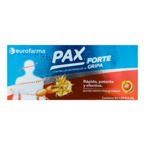 Pax Forte 400 Mg 50 Capsulas