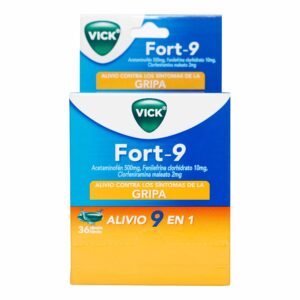 Vick Fort-9 Dispensador 36 Capsulas