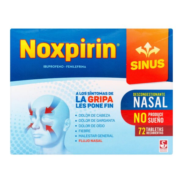 Noxpirin Sinus Tbs Pague 66 Lleve 72 Tbs