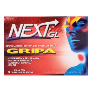 Next Gl Gripa 8 Capsulas Blandas