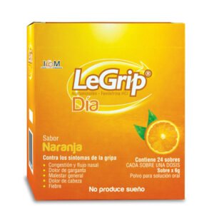 Legrip Dia Naranja 500mg 24 Sbs Icom