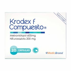 Krodex F Compuesto 600 Mg 20 Capsulas