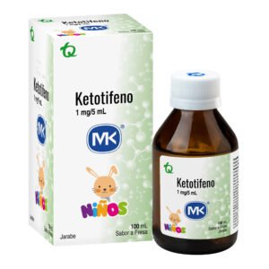 Ketotifeno 1 Mg Jarabe 100 Ml Mk