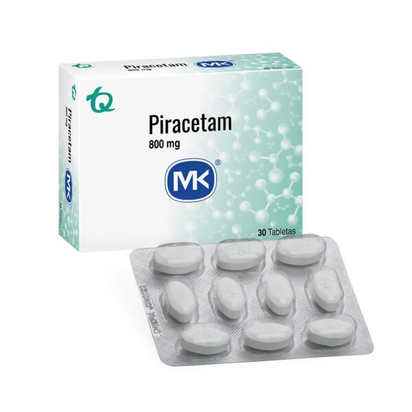 Piracetam 800 Mg 30 Tabletas Mk