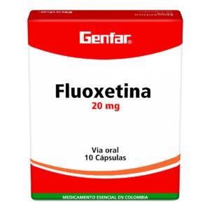 Fluoxetina 20 Mg 10 Capsulas Gf