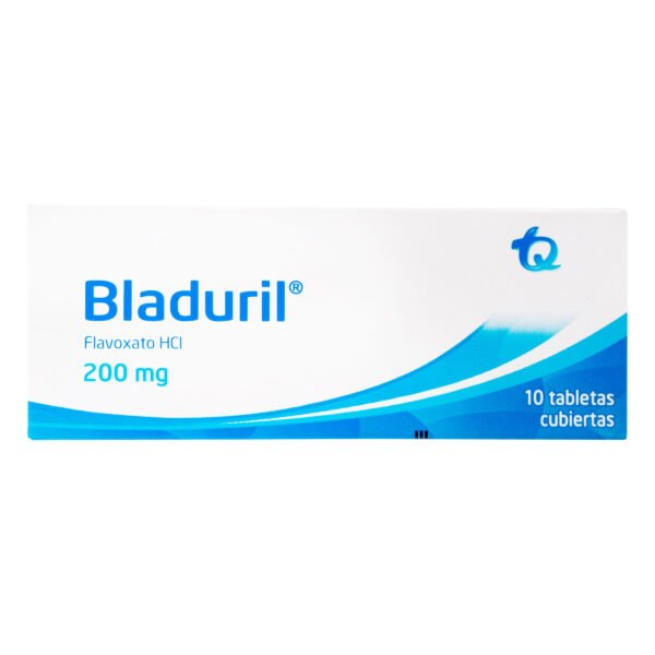Bladuril 200 Mg 10 Tabletas