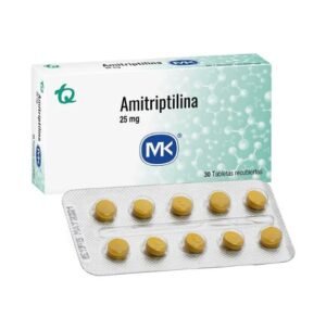 Amitriptilina 25 Mg 30 Tabletas Mk