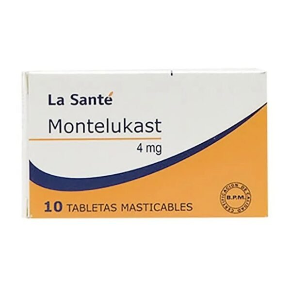 Montelukast 4 Mg 10 Tabletas Ls