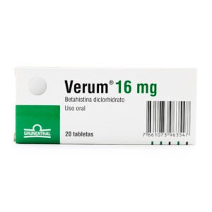 Verum 16 Mg 20 Tabletas