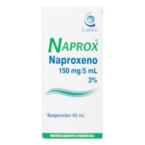 Naprox 150 Mg Suspension 80 Ml