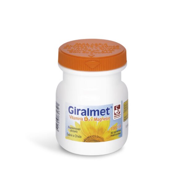 Giralmet Vitamina D 1000 Ui 30 Tbs