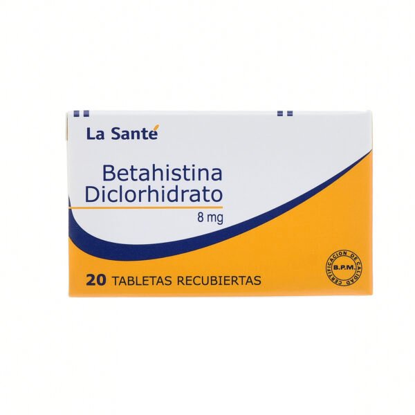 producto5081 Betahistina 8 Mg 20 Tabletas Ls
