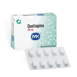 Quetiapina 300 Mg 30 Tbs Mk