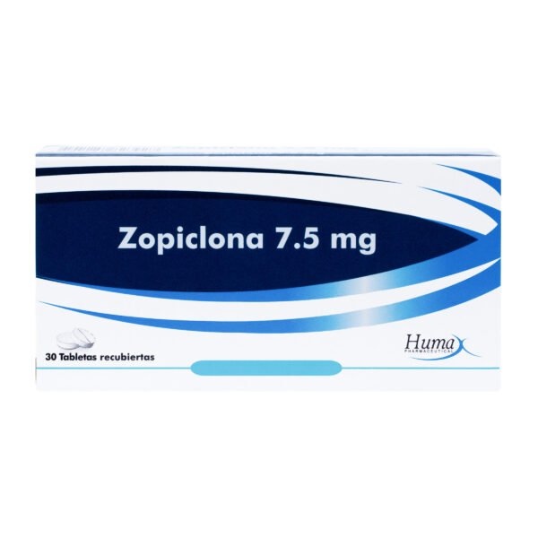 Zopiclona 7.5 Mg 30 Tabletas Hp