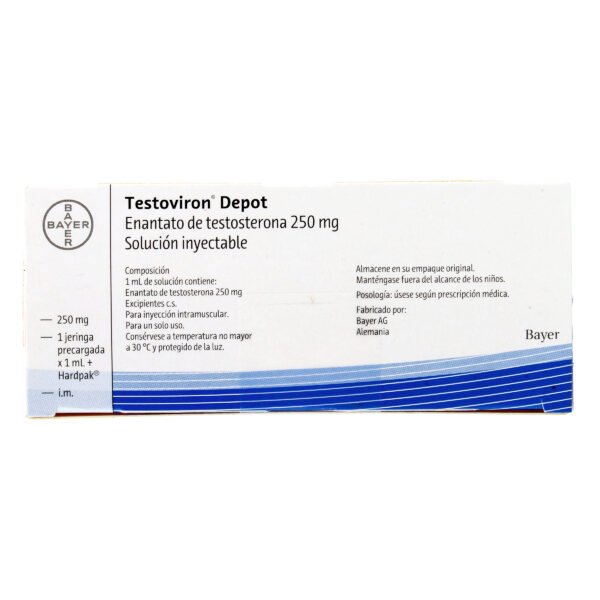 Testoviron Depot 250 Mg 1 Amp 1ml