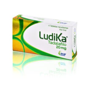 Ludika Tadalafilo 20 Mg 4 Tbs