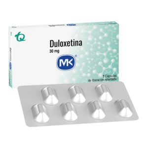 Duloxetina 30 Mg 7 Capsulas Mk